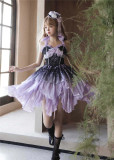 Midsummer Wisteria - Classic Sweet Lolita JSK and Hat