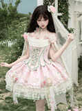 Spring Ivy Vine - Elegant Sweet Classic Lolita Corset Topwear, Skirt, Tailing and Accessories