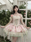 Spring Ivy Vine - Elegant Sweet Classic Lolita Corset Topwear, Skirt, Tailing and Accessories