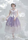 Luuvica -Misty Jasmine- Elegant Embroidery Classic Qi Lolita Dress Full Set