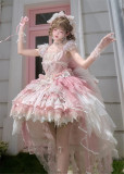FelinaeCookieLolita -Glittering Night Swan- Classic Sweet Lolita JSK Full Set