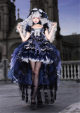 FelinaeCookieLolita -Glittering Night Swan- Classic Sweet Lolita JSK Full Set