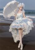 FelinaeCookieLolita -Glittering Night Swan- Classic Sweet Lolita JSK Full Set