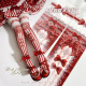 Red Maria -Sweet Popcorn- Bowknot Print Sweet Lolita Tights