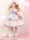 Flowers and Pearl Box -Moon and Star Dream- Cute Sweet Lolita JSK, OP Dress and Blouse