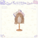 Flowers and Pearl Box -Moon and Star Dream- Cute Sweet Lolita Hairclip, Headbow and Hat