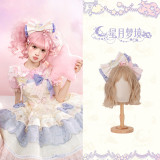 Flowers and Pearl Box -Moon and Star Dream- Cute Sweet Lolita Hairclip, Headbow and Hat