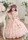 HinanaQueena -Frosted Star Glow- Elegant Gorgeous Birthday Party Sweet Princess Tea Party Lolita JSK and Accessories