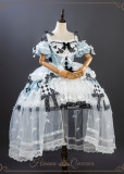 HinanaQueena -Alice's Gala Night- Gorgeous Amusement Park Birthday Party Classic Princess Tea Party Lolita JSK and Accessories
