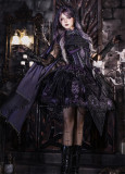 Yinluofu -Skeleton Dragon- Gothic Lolita JSK Full Set