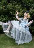 HinanaQueena -Alice's Gala Night- Gorgeous Amusement Park Birthday Party Classic Princess Tea Party Lolita JSK and Accessories