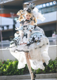 HinanaQueena -Alice's Gala Night- Gorgeous Amusement Park Birthday Party Classic Princess Tea Party Lolita JSK and Accessories