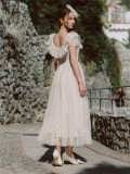 LaceMade -Verbena Maiden- European French Fairy Romantic Homecoming Prom Birthday Party Lace Classic Vintage Casual Lolita Dress