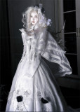 Manor Heiress - Embroidered Gothic Lolita OP Dress