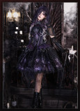 Yinluofu -Skeleton Dragon- Gothic Lolita JSK Full Set