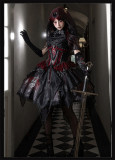 Yinluofu -Skeleton Dragon- Gothic Lolita JSK Full Set