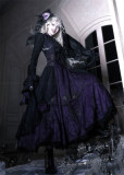 Manor Heiress - Embroidered Gothic Lolita OP Dress
