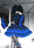 Nightmare - Gothic Lolita Blouse, Vest and Skirt