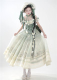UnicornWings -Misty Mountain Jasmine- Elegant Classic Lolita Dress Set
