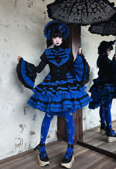 Nightmare - Gothic Lolita Blouse, Vest and Skirt