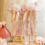 Peach Blossoms and Spring Kites - Sweet Chinese Qi Lolita JSK, Blouse and Accessories