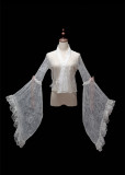Peach Blossoms and Spring Kites - Sweet Chinese Qi Lolita JSK, Blouse and Accessories