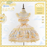 B.Dolly -Pineapple Soda- Sweet Lolita JSK, Apron and Accessories