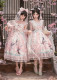 Peach Blossoms and Spring Kites - Sweet Chinese Qi Lolita JSK, Blouse and Accessories