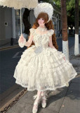 Rose Promise - Birthday Party Sweet Princess Tea Party Lolita JSK Set