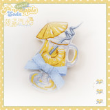 B.Dolly -Pineapple Soda- Sweet Lolita JSK, Apron and Accessories