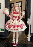Xiaoxin -Berry Woods- Kawaii Cute Sweet Lolita OP Dress and Accessories