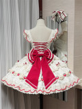 Sweet Berry Tea Party - Cute Sweet Lolita JSK, OP Dress and Accessories
