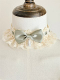 Ripple Green - Casual Daily Lolita JSK and Accessories