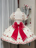 Sweet Berry Tea Party - Cute Sweet Lolita JSK, OP Dress and Accessories