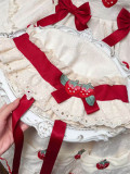 Sweet Berry Tea Party - Cute Sweet Lolita JSK, OP Dress and Accessories