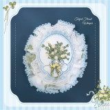 DayRabbit -Clover Blossom Letters- Classic Casual Simple Daily Lolita OP Dress and Accessories