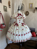 Sweet Berry Tea Party - Cute Sweet Lolita JSK, OP Dress and Accessories