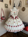 Sweet Berry Tea Party - Cute Sweet Lolita JSK, OP Dress and Accessories