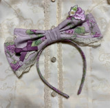 TwilightCrush -Grape Pastoral- Sweet Casual Simple Daily Lolita Accessories