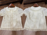 TwilightCrush -Grape Pastoral- Sweet Casual Simple Daily Lolita Blouse