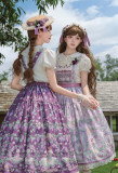 TwilightCrush -Grape Pastoral- Sweet Casual Simple Daily Lolita Blouse