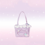 Flowers and Pearl Box -Little Twin Stars- Gorgeous Sweet Lolita OP Dress, JSK, Blouse and Accessories
