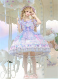 Flowers and Pearl Box -Little Twin Stars- Gorgeous Sweet Lolita OP Dress, JSK, Blouse and Accessories