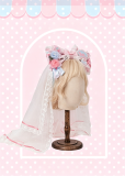 Flowers and Pearl Box -My Melody- Gorgeous Embroidered Sweet Lolita OP Dress, JSK and Accessories