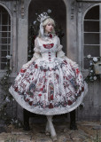 Forest Fairy Tale -Sleeping Beauty- Classic Lolita JSK, Blouse and Accessories