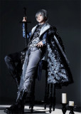 YourHighness -Wings of Silver- European Retro Style Prince Ouji Lolita Jacket Coat, Blouse, Pants, Cape and Accessories