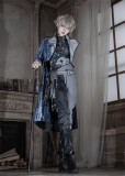 YourHighness -Wings of Silver- European Retro Style Prince Ouji Lolita Jacket Coat, Blouse, Pants, Cape and Accessories