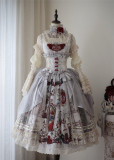 Forest Fairy Tale -Sleeping Beauty- Classic Lolita JSK, Blouse and Accessories