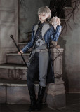 YourHighness -Wings of Silver- European Retro Style Prince Ouji Lolita Jacket Coat, Blouse, Pants, Cape and Accessories