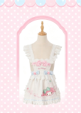 Flowers and Pearl Box -My Melody- Gorgeous Embroidered Sweet Lolita OP Dress, JSK and Accessories